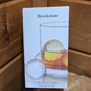 Brookstone Clear Golf Ball Ice Molds